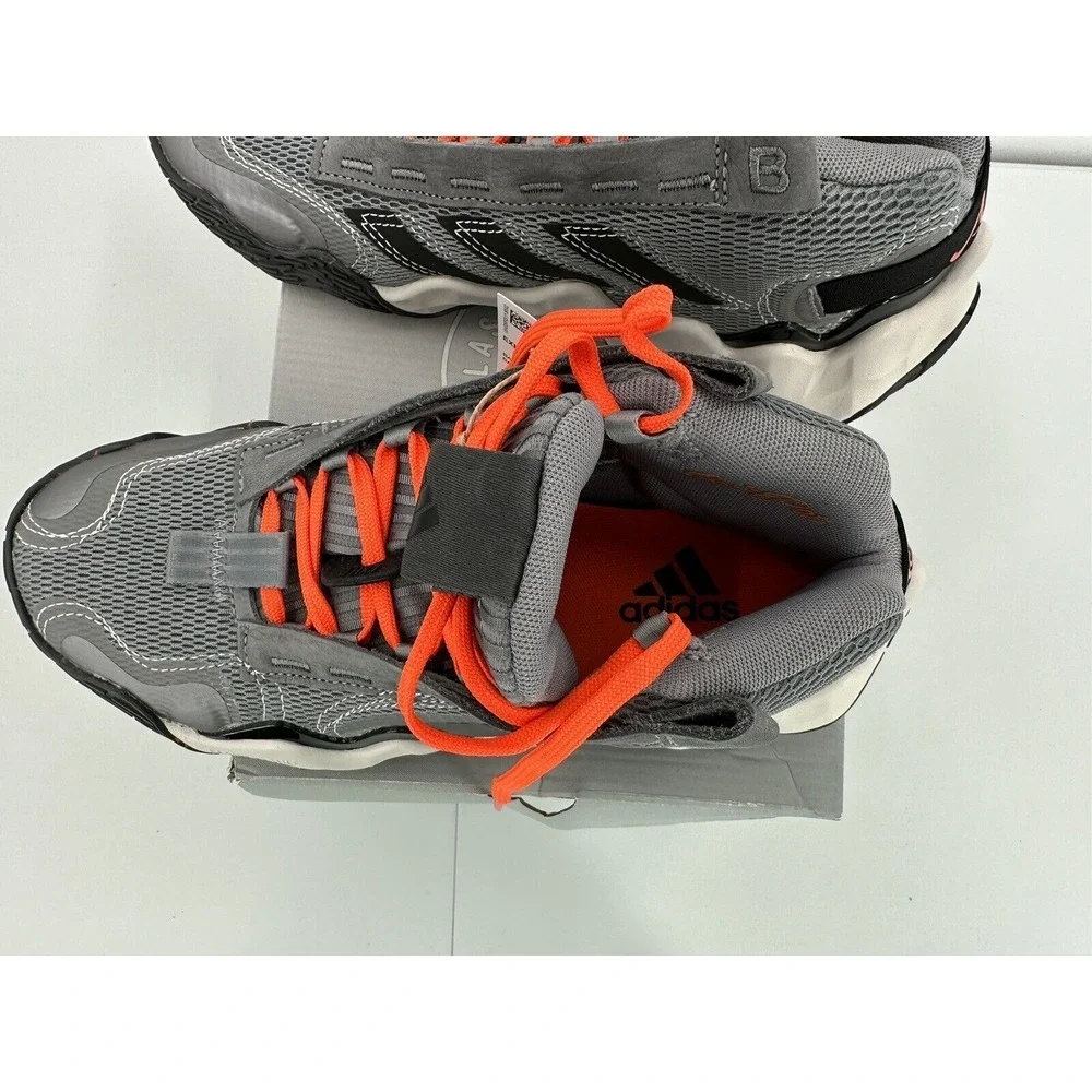 ADIDAS EXHIBIT B CANDACE PARKER MID BASKETBALL‎ SHOES Women's Size 6 Grey NEW